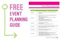Business Plan For Wedding And Event Planning intended for Party Planning Business Plan Template