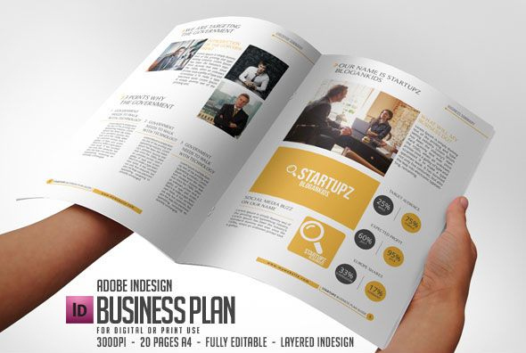 Business Plan Indesign Template For Best Business Strategy throughout Business Plan Template Indesign