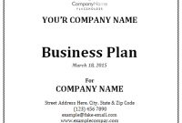 Business Plan Template | Office Templates Online inside Events Company Business Plan Template