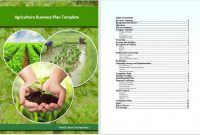 Business Plan Templates – 6 Free Exclusive Templates – Word throughout Free Agriculture Business Plan Template