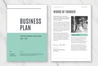 Business Plan Templates In Word For Free regarding Business Plan Title Page Template