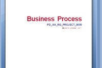 Business Process Design Templates – Ms Word, Excel + Visio intended for Business Process Narrative Template