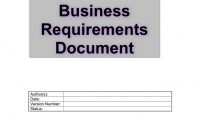 Business Requirements Document Template In Word And Pdf Formats for Business Requirements Document Template Pdf
