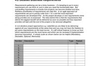 Business Requirements Document Template In Word And Pdf with Business Requirements Document Template Word