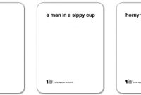 Cards Against Humanity Card Generation (Slightly Nsfw) | in Cards Against Humanity Template