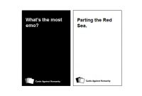 Cards Against Humanity | Design Fetish with regard to Cards Against Humanity Template