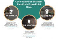 Case Study For Business Idea Pitch Powerpoint Slide with Business Idea Pitch Template