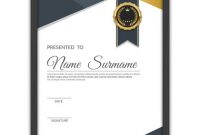 Certificate | Certificate Design Template, Awards in Award Certificate Design Template