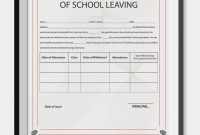 Certificate Design Ideas Pinterest New School Leaving pertaining to School Leaving Certificate Template