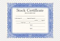 Certificate Share Template Corporation, Share, Blue, Company intended for Template Of Share Certificate