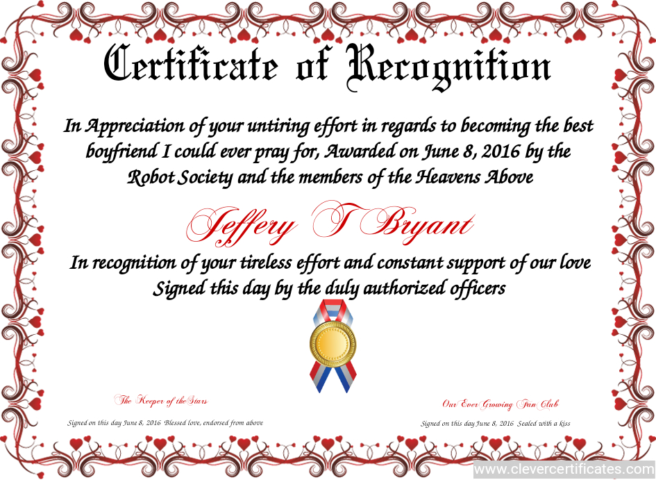 Certificate Template | Certificate Design | Certificate Of regarding Template For Recognition Certificate