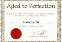 Certificate Template in Free Funny Certificate Templates For Word