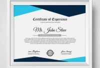 Certificate Template pertaining to Indesign Certificate Template