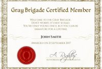 Certificate Template with regard to Life Membership Certificate Templates