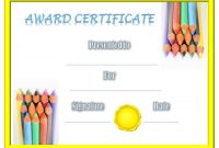 Certificates For Kids | School Certificates, Free Printable intended for Children's Certificate Template