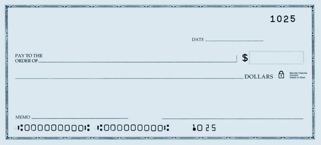 Check Blank | Printable Checks, Blank Check, Templates in Blank Cheque Template Download Free