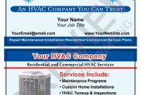 Check Out These Great Hvac Business Cards From Value with regard to Hvac Business Card Template