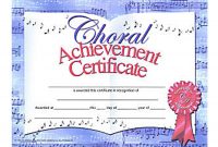Choir Certificate Template (1 (Dengan Gambar) pertaining to Choir Certificate Template
