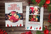 Christmas Card Templates For Photoshop Kamenitzafanclub pertaining to Christmas Photo Card Templates Photoshop