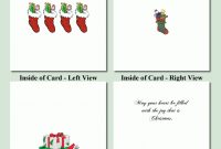 Christmas Card Templates Free Printable Free Printable inside Printable Holiday Card Templates