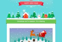 Christmas Email Templates For The Upcoming Holiday Mailing throughout Holiday Card Email Template