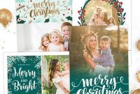 Christmas Holiday Card Templates For Photographers Photoshop regarding Free Christmas Card Templates For Photographers