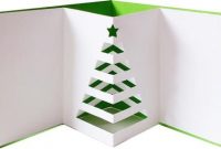 Christmas Tree Pop Out Card | Card-Templates/card-Template for Pop Up Tree Card Template