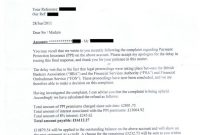 Claim Back Ppi Yourself Letter Template – Rendomi with Ppi Claim Letter Template For Credit Card