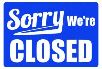 Closed Sign Sign Template, How To Create A Closed Sign Sign intended for Business Closed Sign Template