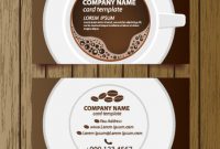 Coffee Shop Business Card Free Vector Download (27,135 Free throughout Coffee Business Card Template Free