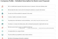 Commercial Bank Loan Application Proposal Template in Business Proposal For Bank Loan Template
