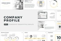 Company Profile Powerpoint Presentation Template in Business Profile Template Ppt