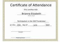 Conference Certificate Of Attendance – Edit, Fill, Sign inside Certificate Of Attendance Conference Template