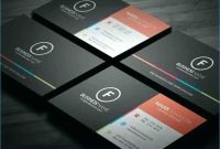 Construction Business Cards Templates Free throughout 2 Sided Business Card Template Word