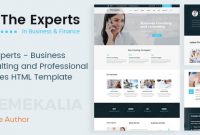 Consulting Professional Corporate Html Website Templates inside Professional Website Templates For Business