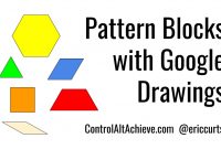 Control Alt Achieve: Pattern Block Templates And Activities with Blank Pattern Block Templates