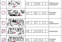 Control Descriptions And Map Symbols Explained | Backwoods in Orienteering Control Card Template