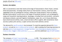 Convenience Store Business Plan Template To Write Your Store regarding Grocery Store Business Plan Template