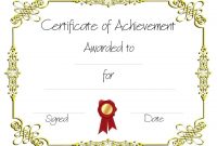 Copy-8-Of-Certificate-Of-Achievement (960×720 inside Free Printable Certificate Of Achievement Template