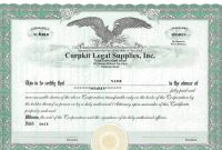 Corporate Bond Certificate Template (9) – Templates Example within Corporate Bond Certificate Template