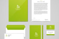 Corporate Identity Eco Design Template. Documentation For intended for Business Card Letterhead Envelope Template