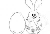 Craft A Easter Bunny Card | Easter Template inside Easter Chick Card Template
