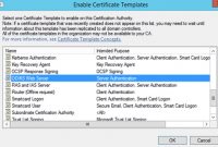 Create A Certificate Template From A Server 2012 R2 Ca with Certificate Authority Templates