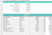 Create And Edit Spreadsheets Online, For Free. | Business throughout Budget Template For Startup Business