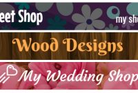 Create Your Own Customized Etsy Banners Online For Free pertaining to Free Etsy Banner Template