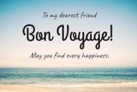 Create Your Own Farewell Card In Minutes With A Few Clicks in Bon Voyage Card Template