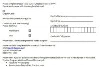 Credit Card Authorization Form – Printable Template – All pertaining to Authorization To Charge Credit Card Template