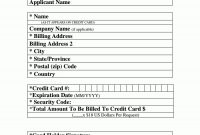 Credit Card Payment Form — Fbi intended for Credit Card Payment Slip Template