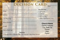 Decision Cards – Calvary Publishing with Decision Card Template