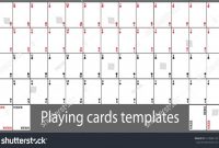 Deck Of Card Template ~ Addictionary with Deck Of Cards Template